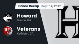 Recap: Howard  vs. Veterans  2017