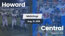 Matchup: Howard  vs. Central  2018