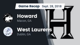 Recap: Howard  vs. West Laurens  2018
