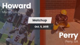 Matchup: Howard  vs. Perry  2018