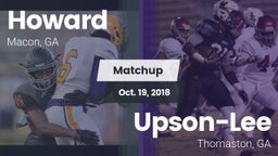 Matchup: Howard  vs. Upson-Lee  2018