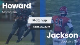 Matchup: Howard  vs. Jackson  2019