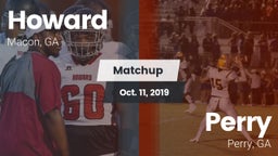 Matchup: Howard  vs. Perry  2019