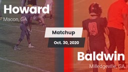 Matchup: Howard  vs. Baldwin  2020