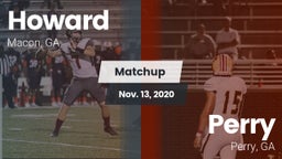Matchup: Howard  vs. Perry  2020