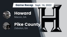 Recap: Howard  vs. Pike County  2022