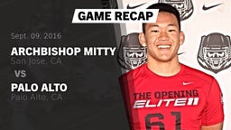 Recap: Archbishop Mitty  vs. Palo Alto  2016