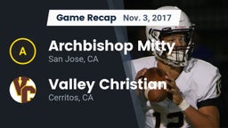Recap: Archbishop Mitty  vs. Valley Christian  2017