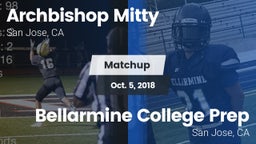 Matchup: Archbishop Mitty vs. Bellarmine College Prep  2018