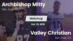 Matchup: Archbishop Mitty vs. Valley Christian  2018