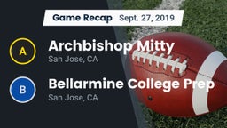Recap: Archbishop Mitty  vs. Bellarmine College Prep  2019