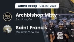 Recap: Archbishop Mitty  vs. Saint Francis  2021