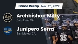 Recap: Archbishop Mitty  vs. Junipero Serra  2022