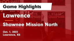 Lawrence  vs Shawnee Mission North  Game Highlights - Oct. 1, 2022