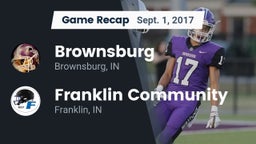 Recap: Brownsburg  vs. Franklin Community  2017