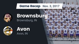 Recap: Brownsburg  vs. Avon  2017