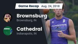 Recap: Brownsburg  vs. Cathedral  2018