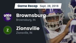 Recap: Brownsburg  vs. Zionsville  2018