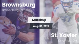 Matchup: Brownsburg High vs. St. Xavier  2019