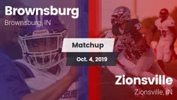Matchup: Brownsburg High vs. Zionsville  2019