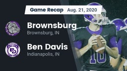 Recap: Brownsburg  vs. Ben Davis  2020