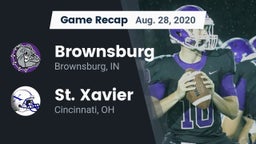 Recap: Brownsburg  vs. St. Xavier  2020