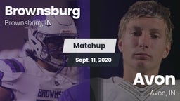 Matchup: Brownsburg High vs. Avon  2020