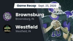 Recap: Brownsburg  vs. Westfield  2020