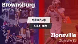 Matchup: Brownsburg High vs. Zionsville  2020