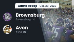 Recap: Brownsburg  vs. Avon  2020