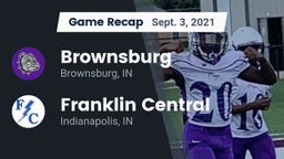 Recap: Brownsburg  vs. Franklin Central  2021