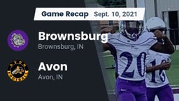 Recap: Brownsburg  vs. Avon  2021