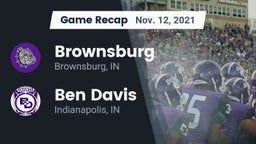 Recap: Brownsburg  vs. Ben Davis  2021