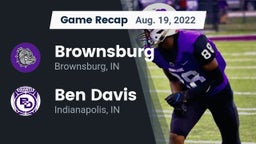 Recap: Brownsburg  vs. Ben Davis  2022