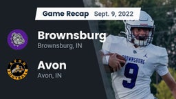 Recap: Brownsburg  vs. Avon  2022