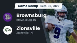 Recap: Brownsburg  vs. Zionsville  2022