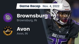 Recap: Brownsburg  vs. Avon  2022