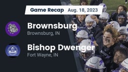 Recap: Brownsburg  vs. Bishop Dwenger  2023
