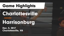 Charlottesville  vs Harrisonburg  Game Highlights - Dec. 5, 2017