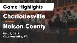 Charlottesville  vs Nelson County  Game Highlights - Dec. 9, 2019