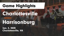 Charlottesville  vs Harrisonburg  Game Highlights - Jan. 3, 2020