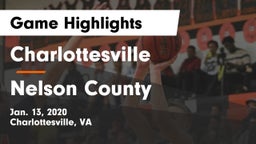Charlottesville  vs Nelson County  Game Highlights - Jan. 13, 2020