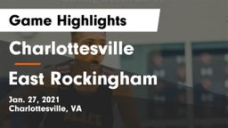 Charlottesville  vs East Rockingham  Game Highlights - Jan. 27, 2021