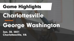 Charlottesville  vs George Washington  Game Highlights - Jan. 30, 2021