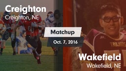 Matchup: Creighton High vs. Wakefield  2016