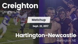Matchup: Creighton High vs. Hartington-Newcastle  2017