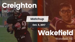 Matchup: Creighton High vs. Wakefield  2017