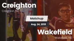 Matchup: Creighton High vs. Wakefield  2018