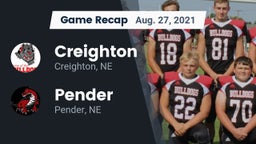 Recap: Creighton  vs. Pender  2021
