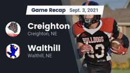 Recap: Creighton  vs. Walthill  2021